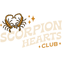 Scorpion Hearts Club cafe logo